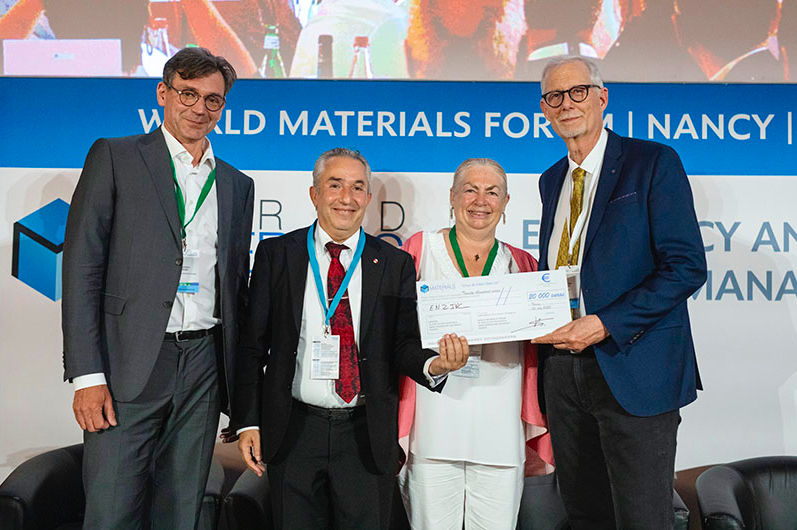 Enzinc Wins World Materials Forum Coup de Coeur Start Up Award for Its Revolutionary Zinc Battery Technology