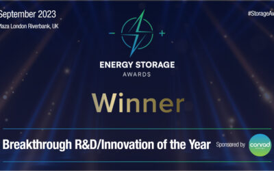 Enzinc Wins Energy Storage Award for Pioneering Unmatched Battery Innovation